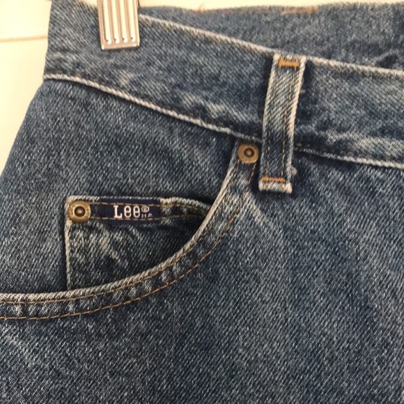 VINTAGE LEE JEANS DEADSTOCK 80S/ 90S STRAIGHT LEG MOM JEAN - Picture 6 of 8